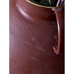 Ваза бордовая с 2-мя фактурными ручками Vase Burgundy Glaze варинант исполнения - 4 | Loft Concept в Грозном