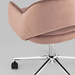 Кресло для компьютерного стола Veloury Pink варинант исполнения - 8 | Loft Concept в Грозном