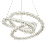 Фигурная люстра украшенная кристаллами из хрусталя Gilbertine Crystals Twisted Chandelier варинант исполнения - 1 | Loft Concept в Грозном