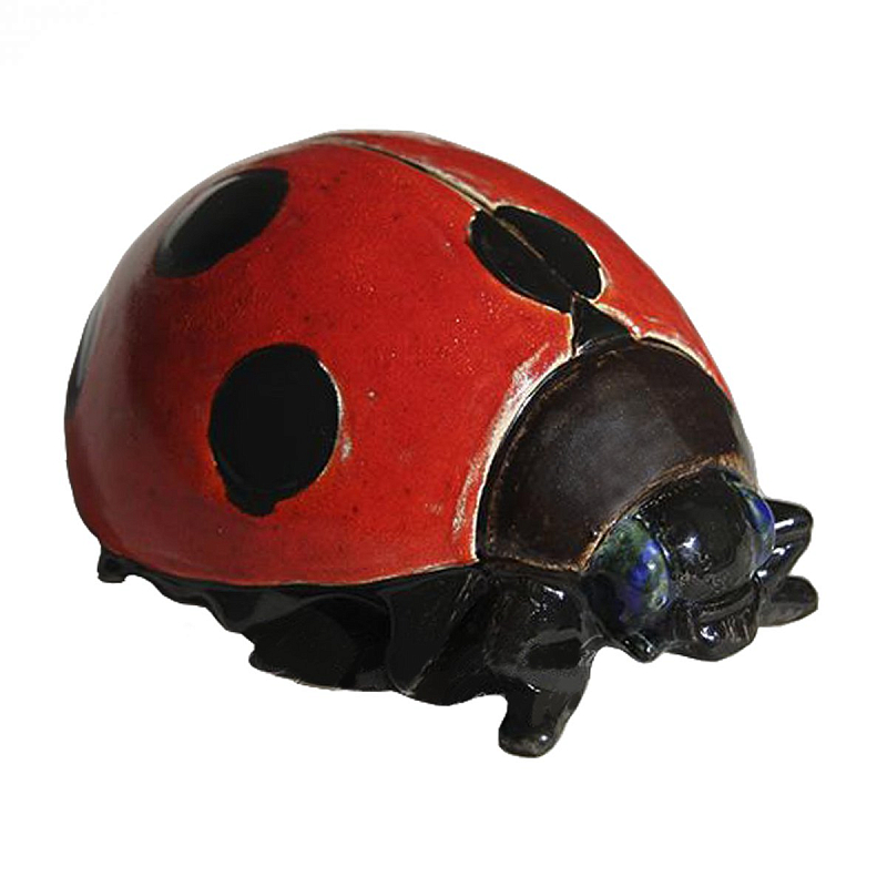 Статуэтка Red Ladybug Красный Черный Статуэтка Red Ladybug Красный Черный в Грозном | Loft Concept