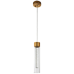 Подвесной светильник золото Sparkling Bubbles Tube Gold Hanging Lamp варинант исполнения - 2 | Loft Concept в Грозном