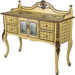 Комод деревянный Illustration of flowers варинант исполнения - 4 | Loft Concept в Грозном