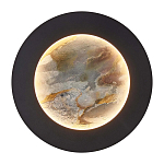 Бра в форме диска черного цвета Borders of Black варинант исполнения - 1 | Loft Concept в Грозном