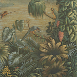 Обои ручная роспись Le Brésil Brume варинант исполнения - 2 | Loft Concept в Грозном