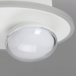 Бра овальной формы белого цвета с 2-мя лампами Lunar Pebbles варинант исполнения - 6 | Loft Concept в Грозном