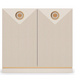 Комод с фактурными дверцами Satin Furniture варинант исполнения - 4 | Loft Concept в Грозном