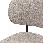 Стул мягкий с серо-бежевой буклированной обивкой Inspiration from Provence варинант исполнения - 7 | Loft Concept в Грозном