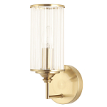 Бра с цилиндрическим рифленым стеклянным плафоном Jeanette варинант исполнения - 3 | Loft Concept в Грозном