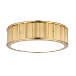 Потолочный светильник с гофрированным абажуром цвета латунь Millennium варинант исполнения - 1 | Loft Concept в Грозном