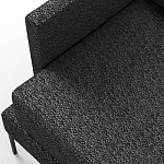 Мебельная ткань Шенилл темно-серый цвет 138 см T4-40 варинант исполнения - 3 | Loft Concept в Грозном