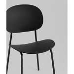 Стул Edie пластик черный варинант исполнения - 2 | Loft Concept в Грозном