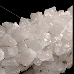 Люстра кольцевая из натурального горного хрусталя Harmonious Crystal Circles варинант исполнения - 4 | Loft Concept в Грозном