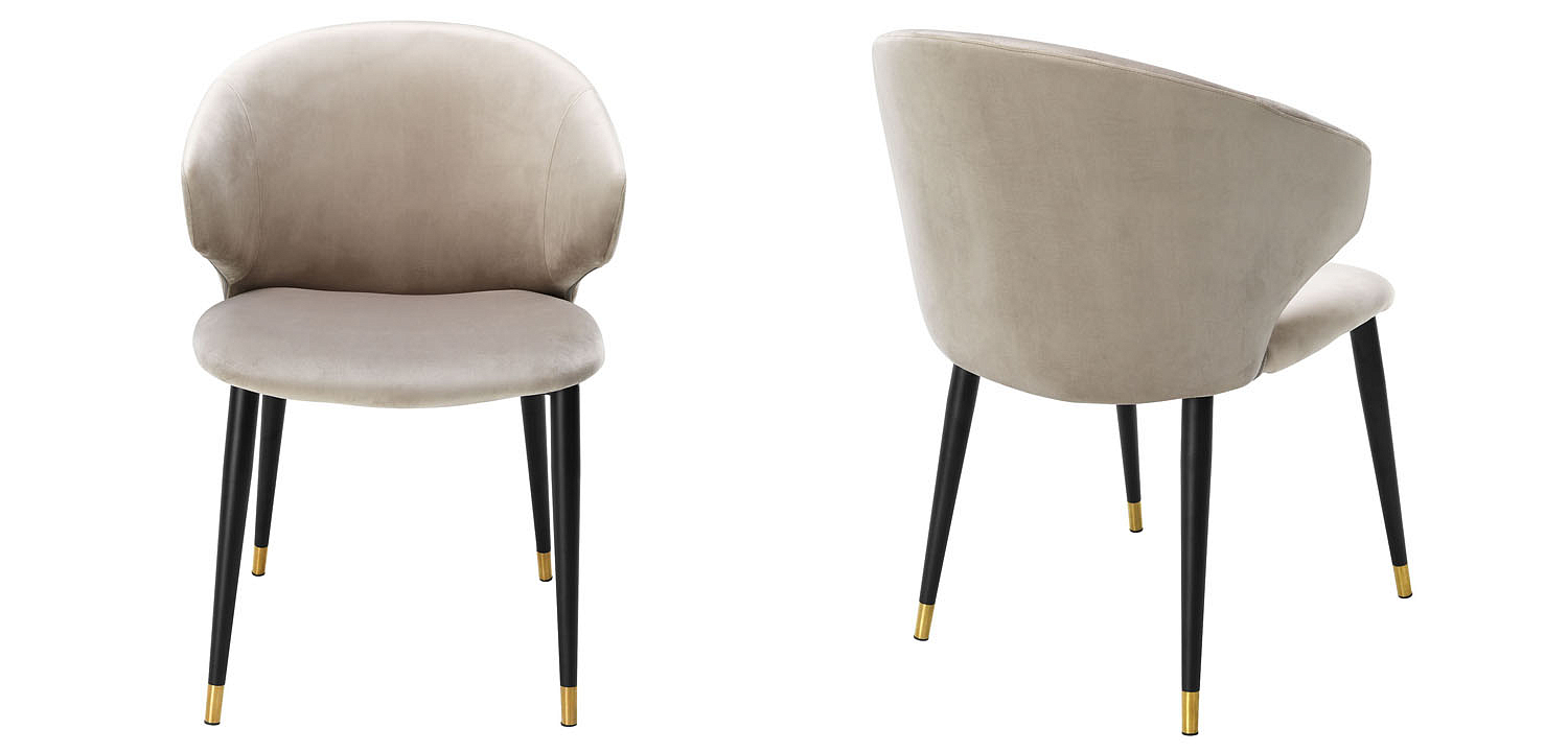 Стул Eichholtz DINING CHAIR VOLANTE beige Стул Eichholtz DINING CHAIR VOLANTE beige - Loft-Concept в Грозном