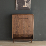 Комод в прихожую для хранения обуви Moon Walnut Furniture варинант исполнения - 1 | Loft Concept в Грозном