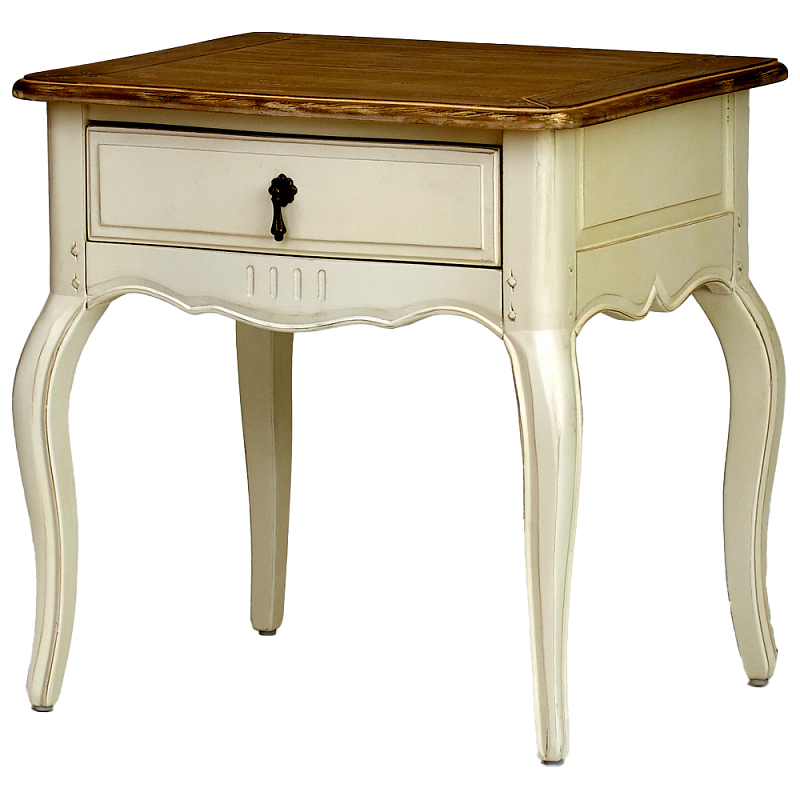 Прикроватная тумба в стиле прованс Oak Montmartre Provence Bedside Table Бежевый Дуб темный Прикроватная тумба в стиле прованс Oak Montmartre Provence Bedside Table Бежевый Дуб темный в Грозном | Loft Concept
