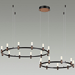 Люстра подвесная с цилиндрическими плафонами на двух круглых подвесах  Arnaut Light варинант исполнения - 3 | Loft Concept в Грозном