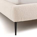 Кровать с обивкой букле Wanda Boucle Bed варинант исполнения - 6 | Loft Concept в Грозном