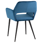 Стул с подлокотниками синий NEASAN STOOL варинант исполнения - 5 | Loft Concept в Грозном