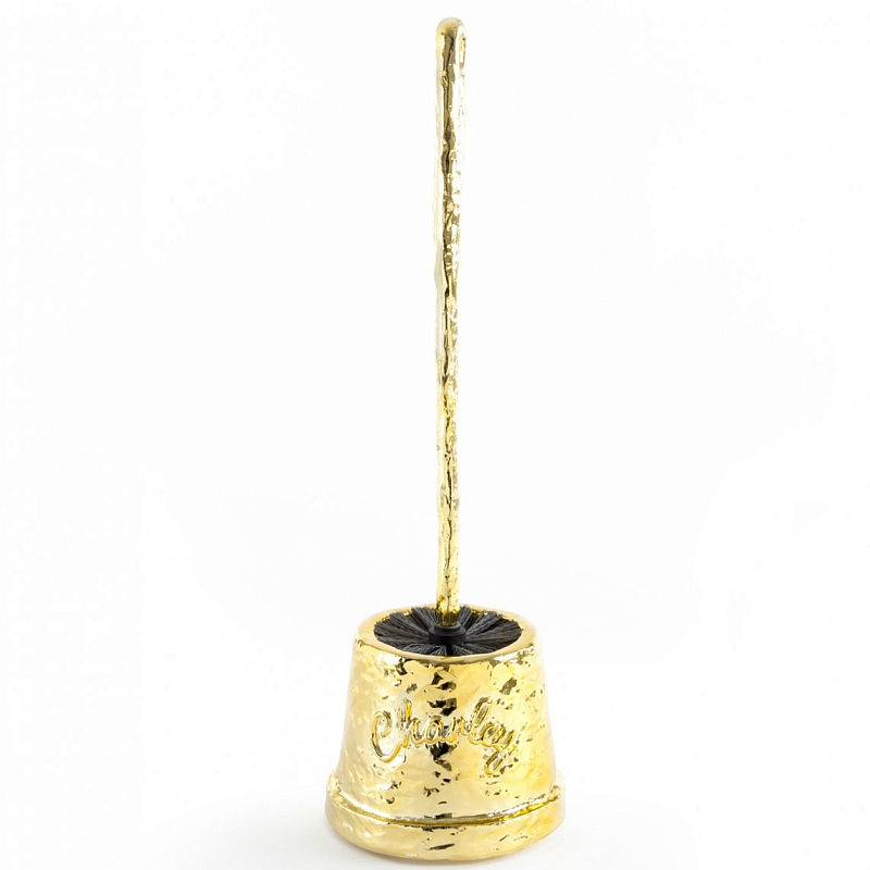 Туалетный ерш Seletti Charley Toilet Brush Золотой Туалетный ерш Seletti Charley Toilet Brush Золотой в Грозном | Loft Concept