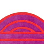 Дизайнерский ковер розовый Poltronova Sofo Rosancio Rug варинант исполнения - 6 | Loft Concept в Грозном