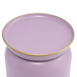 Журнальный столик круглый сиреневого цвета Noticeable Element варинант исполнения - 2 | Loft Concept в Грозном