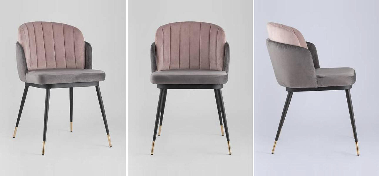 Стул Penelope Chair Серый цвет Стул Penelope Chair Серый цвет - Loft-Concept в Грозном
