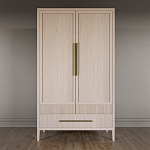 Шкаф платяной Primo с выдвижными ящиками шпон Черный дуб варинант исполнения - 2 | Loft Concept в Грозном