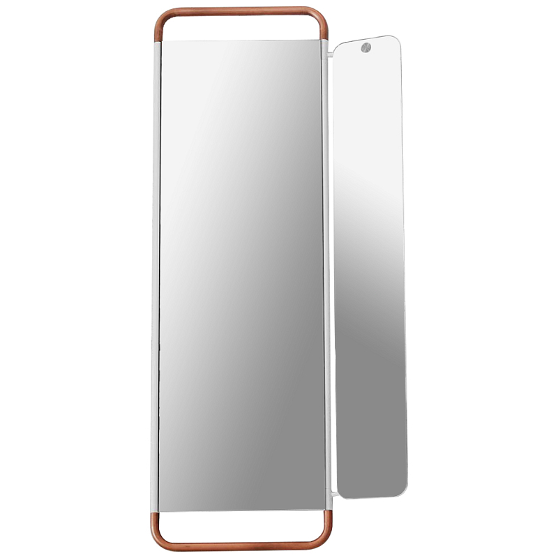 Настенное зеркало White Copper Functional Mirror Зеркало Белый Медь Настенное зеркало White Copper Functional Mirror Зеркало Белый Медь в Грозном | Loft Concept