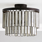 Потолочный светильник с подвесами из перламутра Unique Shine Effect варинант исполнения - 4 | Loft Concept в Грозном