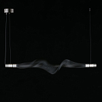 Люстра подвесная линейная Adilin Сhromium варинант исполнения - 3 | Loft Concept в Грозном