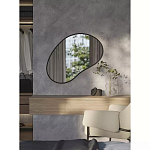 Зеркало асимметричной формы Oval Light Reflection варинант исполнения - 4 | Loft Concept в Грозном