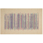 Ковер с геометрическим узором из комбинированного состава Full rhythm варинант исполнения - 1 | Loft Concept в Грозном