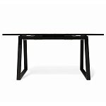 Стол обеденный раздвижной с прямоугольной бежевой столешницей Magali варинант исполнения - 3 | Loft Concept в Грозном