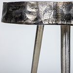 Металлический столик со столешницей в виде слеба Slabby варинант исполнения - 2 | Loft Concept в Грозном