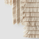 Светло-Бежевое Панно из нитей Palmas Wall Hanging варинант исполнения - 2 | Loft Concept в Грозном