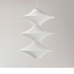 Подвесной вязаный белый светильник «Звезда Востока 03» варинант исполнения - 2 | Loft Concept в Грозном