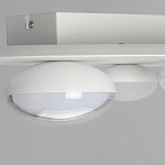 Потолочный светильник овальной формы белого цвета с 4-мя лампами Lunar Pebbles варинант исполнения - 10 | Loft Concept в Грозном