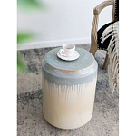 Керамический Табурет в оттенках бежевого и голубого цветов Gradient Stool варинант исполнения - 4 | Loft Concept в Грозном