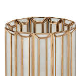 Настольная лампа в форме цилиндра фактурная Soft Glow Lamps варинант исполнения - 2 | Loft Concept в Грозном