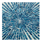 Приставной столик с инкрустацией раковинами устриц Bone Inlay варинант исполнения - 2 | Loft Concept в Грозном