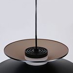 Подвесной светильник черного цвета из металла Obsidian Touch варинант исполнения - 3 | Loft Concept в Грозном