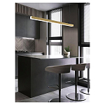 Люстра линейная светодиодная в минималистичном стиле New Age of Light варинант исполнения - 5 | Loft Concept в Грозном