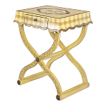 Приставной столик с ящиком в стиле ретро Vintage Rustic Tablecloth варинант исполнения - 2 | Loft Concept в Грозном