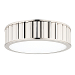 Потолочный светильник с гофрированным серебрянным абажуром Millennium варинант исполнения - 2 | Loft Concept в Грозном