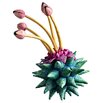 Статуэтка тропический фрукт Tropical Fruit Alien Green Tulip варинант исполнения - 2 | Loft Concept в Грозном