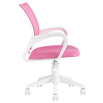 Офисное кресло с основанием из белого пластика Desk chairs Pink варинант исполнения - 3 | Loft Concept в Грозном