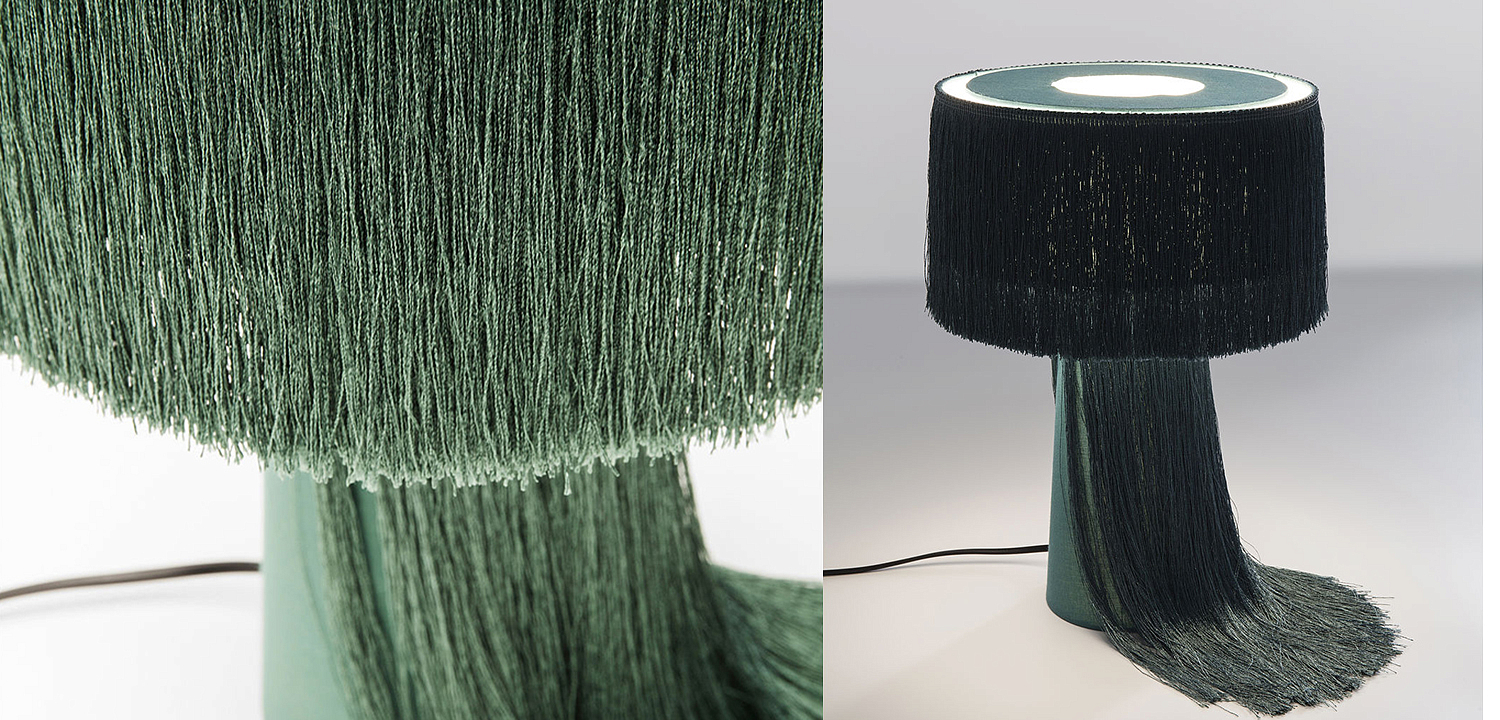 Настольная лампа Green Fringes - Loft-Concept в Грозном