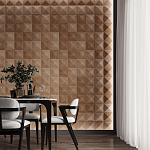 Гипсовая 3D панель с принтографией PM-104 варинант исполнения - 1 | Loft Concept в Грозном