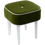 Квадратный мягкий пуф на белых ножках Winton Pouf Square варинант исполнения - 1 | Loft Concept в Грозном