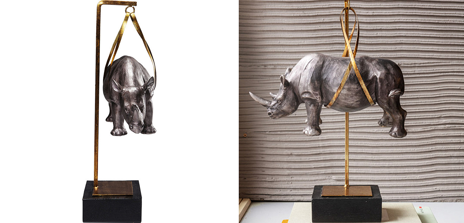 Статуэтка Hanged Rhino Статуэтка Hanged Rhino - Loft-Concept в Грозном